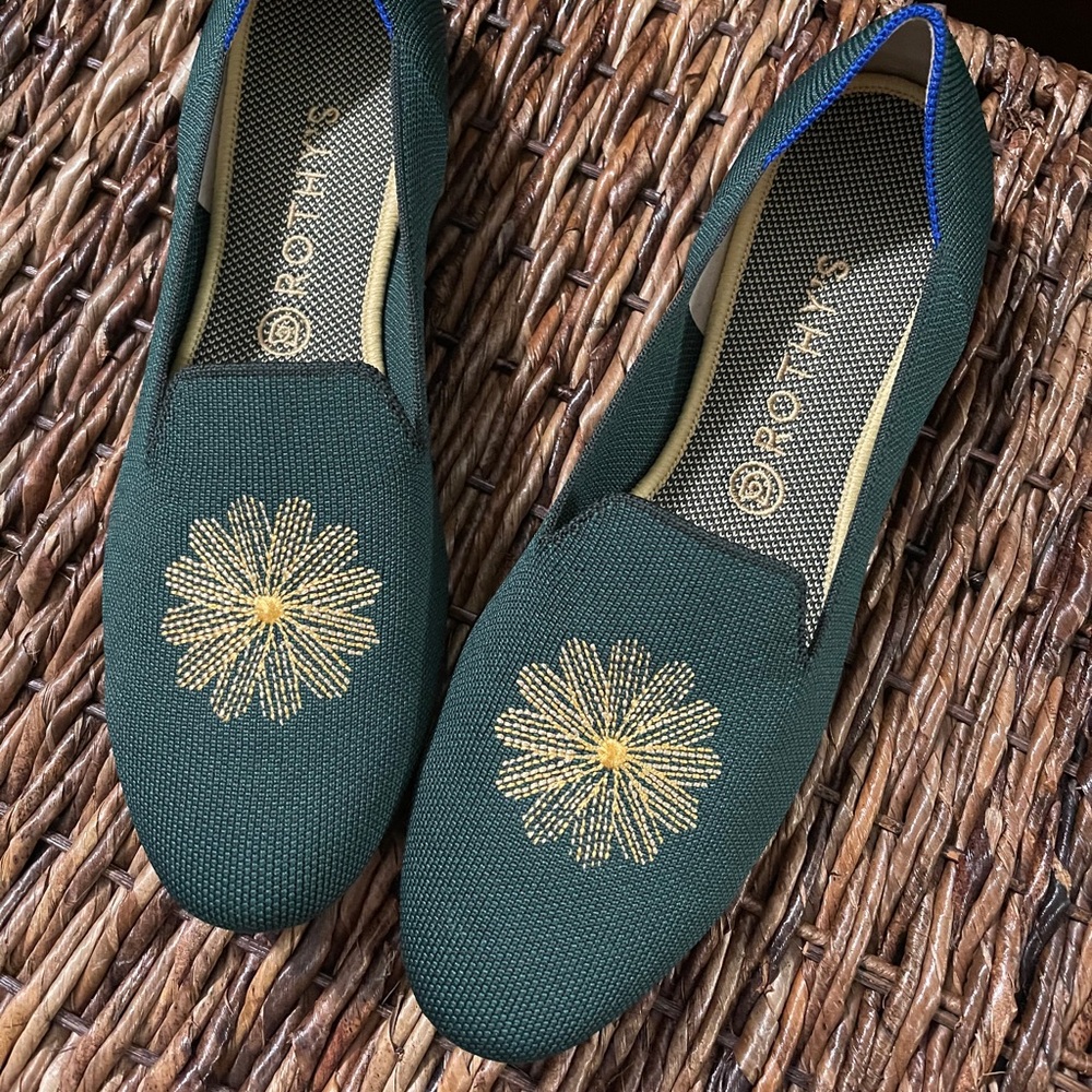 Rothy’s Evergreen Loafers size 12